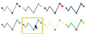 Selecting a sparkline style