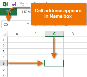 Screenshot of Excel 2013