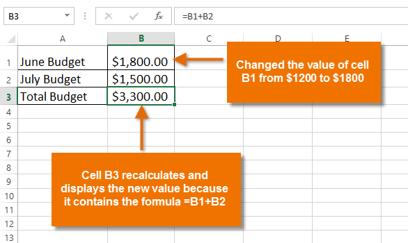 Screenshot of Excel 2013