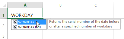 screenshot of excel 2013