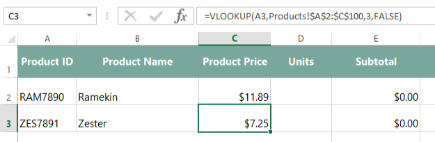 screenshot of excel 2013