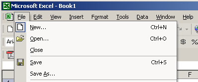 The File Menu
