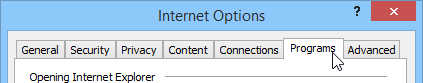 screenshot of Internet Explorer 11