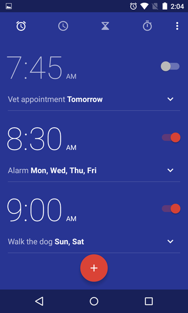 Alarm pane