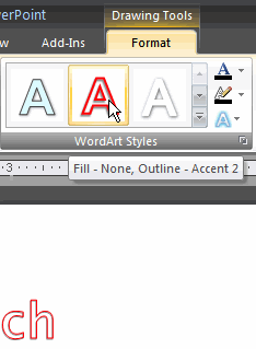 WordArt Styles