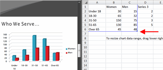 Change Data Range