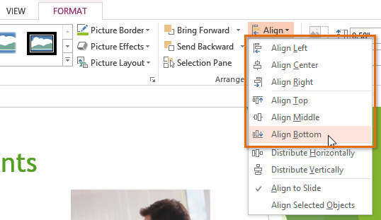 Screenshot of PowerPoint 2013