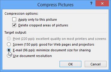 Screenshot of PowerPoint 2013