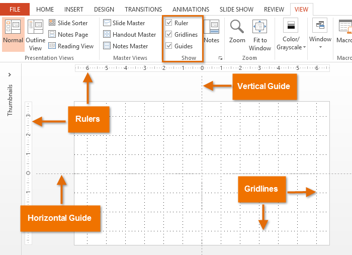 Screenshot of PowerPoint 2013