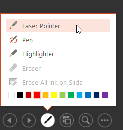 Screenshot of PowerPoint 2013