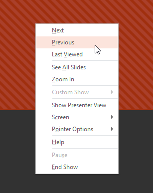 Screenshot of PowerPoint 2013