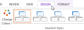 Screenshot of PowerPoint 2013