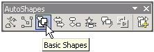 AutoShape toolbar