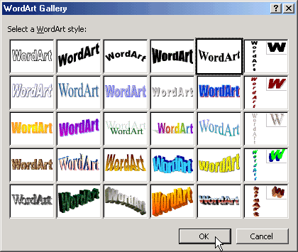 WordArt Gallery