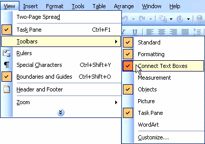 Display or Hide Toolbars