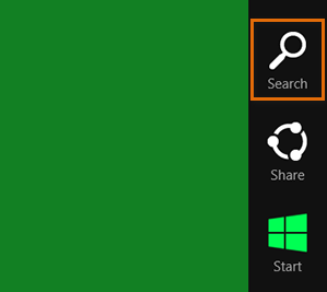 Screenshot of Windows 8