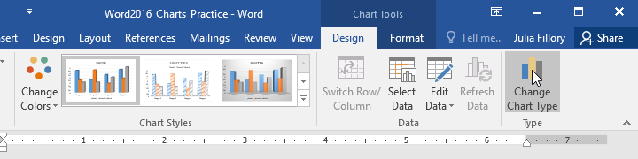 changing chart type