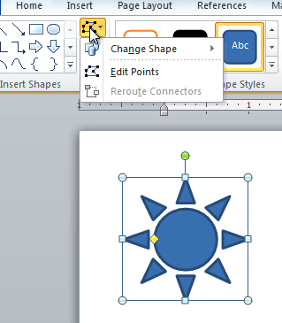 The Edit Shape command